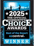 2025 azcentral Best of the Desert Choice Awards Winner