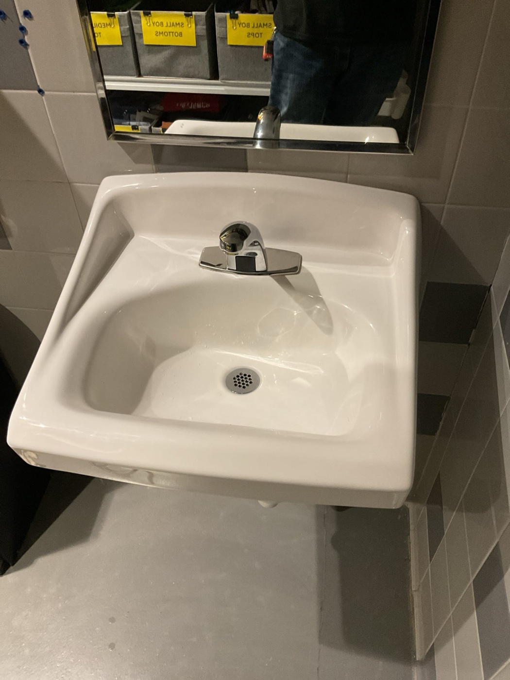 Commercial kitchen sink and faucet